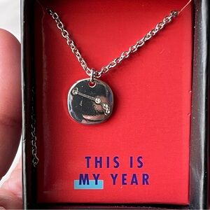 Aries Constellation Charm Pendant Necklace March 21 - April 19 NIB